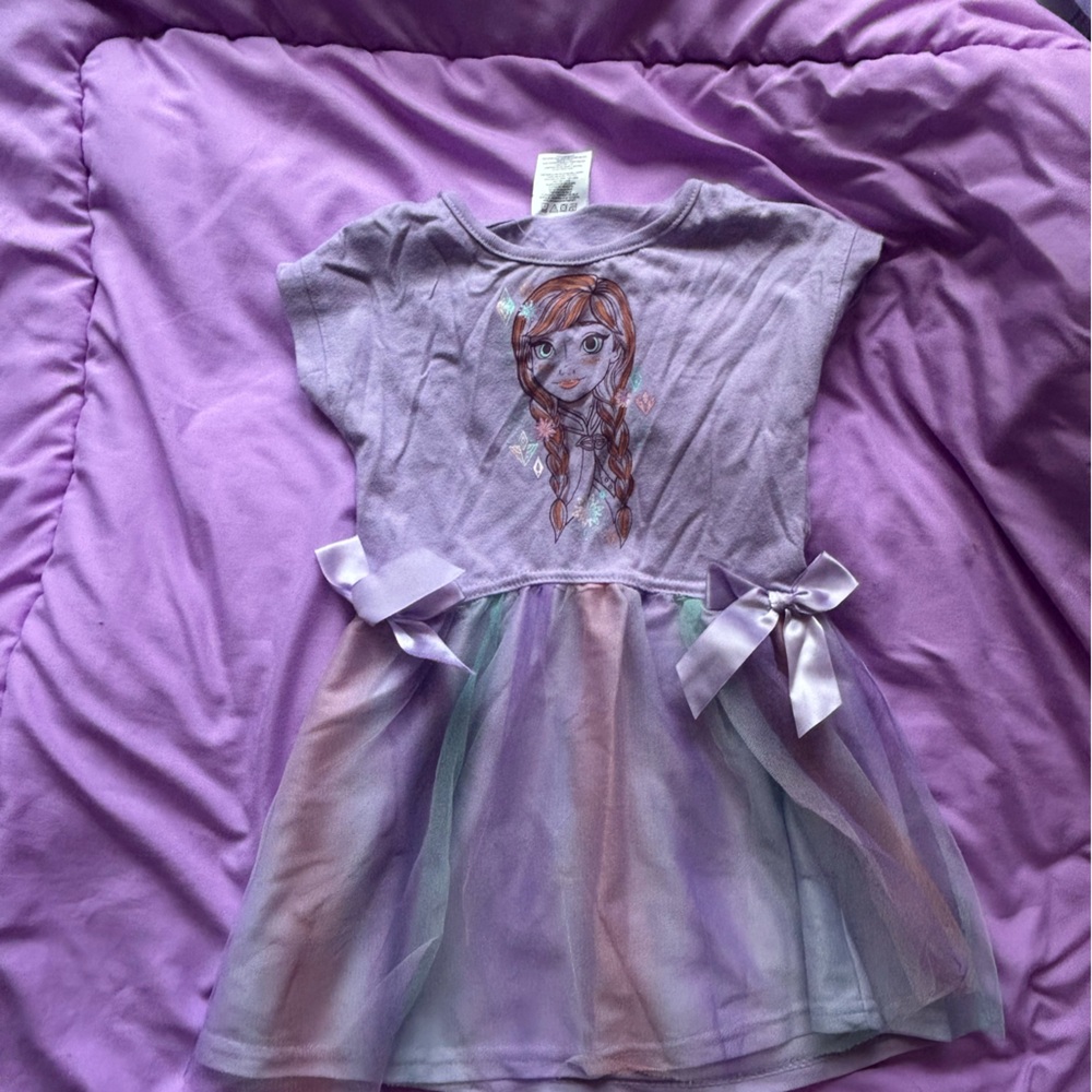 Purple Disney frozen dress 3t
